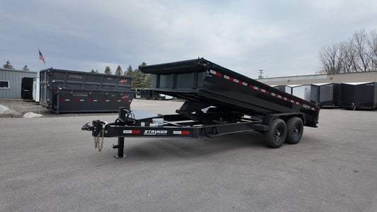 16' EDT Dump Trailer 20" Side Walls - Dump Trailers - Stryker Dealership Group