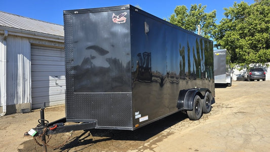 16' x 7' Quality Cargo  Enclosed - Enclosed - Buy Repo Trailers