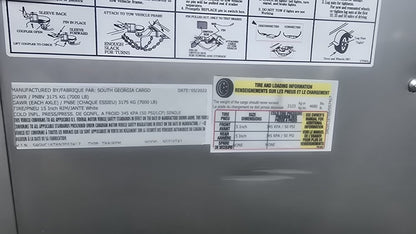 16'x7' South Georgia Cargo  Enclosed - Enclosed - Buy Repo Trailers