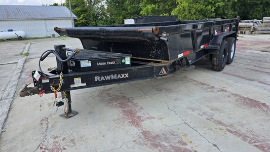 16'x83" RawMaxx  Dump Trailers - Dump Trailers - Buy Repo Trailers