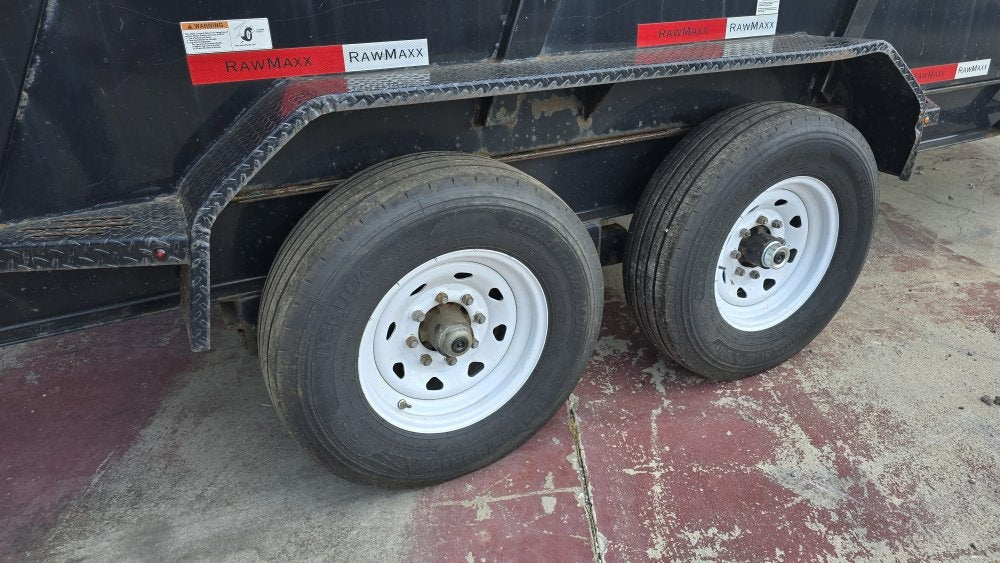16'x83" RawMaxx  Dump Trailers - Dump Trailers - Buy Repo Trailers