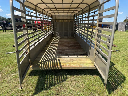 20'x7' East Texas Trailers  Stock Trailers - Stock Trailers - Buy Repo Trailers