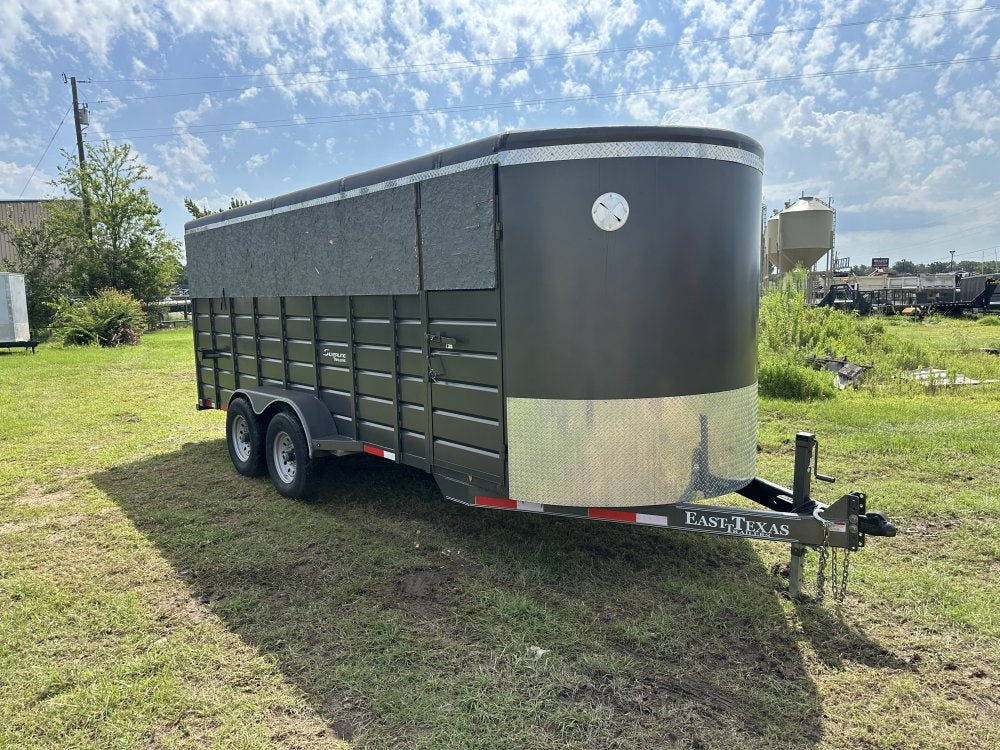20'x7' East Texas Trailers  Stock Trailers - Stock Trailers - Buy Repo Trailers