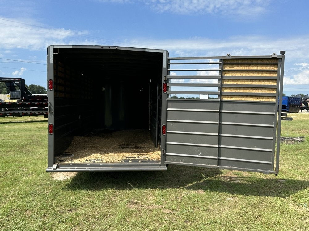 20'x7' East Texas Trailers  Stock Trailers - Stock Trailers - Buy Repo Trailers