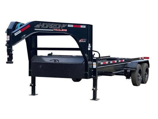 Horizon 20' HRD GN Roll Off Base (2) 10k Axles - Roll Off Base Trailer/RO 20' Gooseneck - Buy Repo Trailers